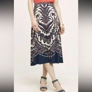 Plenty by Tracy Reese Peyton boho midi skirt xs
